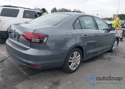 2017 Volkswagen Jetta 1.4T S z USA, uszkodzony, nr VIN 3VW2B7AJ9HM228698